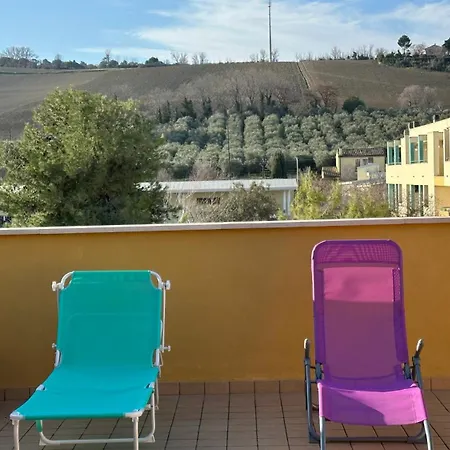 Se129 - Senigallia, Ampio Trilocale Con Terrazza Panoramica *